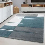 Ayyildiz Hali HAWAII801501310BLUE, Teppich, Polypropylen (PP), Blau, Rechteck, 800