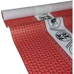 50m x 1,00m JUNOPAX&reg; Papiertischdecke Feuerwehr - Rot