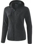 Erima Fleecejacke Schwarz Meliert - Schwarz - 34
