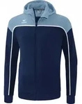 erima CHANGE Trainingsjacke mit Kapuze 128 new navy/faded denim/wei&szlig; - Marine - 128