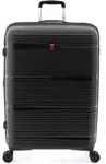 Gladiator 0800 4 Rollen Trolley 76 cm mit Dehnfalte - Schwarz