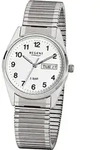 Regent F 292 Armbanduhr mit Zugband - Silber