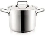 ORION Kochtopf Stahltopf mit Deckel 18/10 PREMIUM Induktion 4,6l