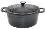ELO Basaltgrau Topf Gusseisen rund robust Induktion grau 26cm - Grau
