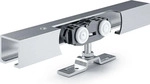 GEZE Schiebet&uuml;rbeschlag Rollan 80 NT Fl&uuml;gelbreite 50-97 cm - Braun
