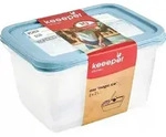 keeeper Mia, Container, Rechteckig, 2 l, Blau, Transparent, Polypropylen (PP), -20 -