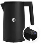 Balter Wasserkocher Edelstahl mit Temperatureinstellung 1,7L, 2200W, BPA-frei,