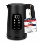 Emerio Wasserkocher mit Temperaturregelung 1,7 Liter &ndash; Touch-Bedienung &ndash;...