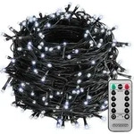 MONZANA&reg; 400 LED Lichterkette 40m mit Fernbedienung Timerfunktion 8 Leuchtmodi