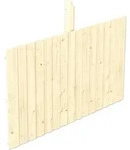 R&uuml;ckwand Deckelschalung SKAN HOLZ 341 x 180 cm natur