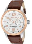 Invicta I-Force 13010 Herrenuhr - Quarzwerk - Edelstahl mit silbernem Zifferblatt -