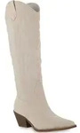VAN HILL Damen Leicht Gef&uuml;tterte Cowboystiefel Stiefel Stickereien Schuhe 839869,