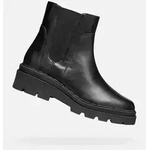 Geox Schwarze Damen-Ankle-Boots Felleny 37 - Schwarz - 37
