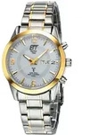 ETT EGS-11253-12M Funk-Solaruhr f&uuml;r Herren Gobi Bicolor - Silber