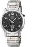 Master Time MTGA-10308-22M Herren-Funkuhr mit Zugband - Schwarz