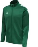 Hummel hmlCORE XK POLY ZIP SWEAT - Gr&uuml;n - M