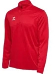 hmlESSENTIAL HALF-ZIP - Rot