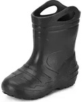 Ladeheid Kinder M&auml;dchen Jungen federleichte Eva Gummistiefel KL051-S (Schwarz, 28