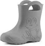 Ladeheid Eva Kinder Jungen M&auml;dchen Gummistiefel Regenschuhe LA-CA-01 (Grau,...
