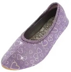 Beck M&auml;dchen Deluxe Hausschuh, Violett, 32 EU - Violett - 32