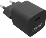 InLine USB Netzteil Ladeger&auml;t Single USB-C, 33W, schwarz, Drinnen, AC, 11 V, Schwarz