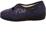 Fischer Markenschuhe D. Hausschuhe in blau, Gr. 36 - Blau - 36