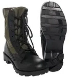 US Dschungelstiefel Panama oliv, 9 - Gr&uuml;n - 43