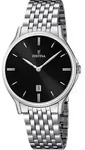 Festina Herren Uhr Klassik F16744/4 Edelstahl Armbanduhr silber UF16744/4 - Silber
