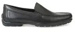 Geox Herren U Moner W 2fit Mokassins, Schwarz, 39 EU - Schwarz - 39