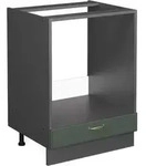 Herdumbauschrank Vicco Fame-Line Gr&uuml;n-Gold Landhaus 60 cm ohne Arbeitsplatte,...