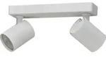 Oktaplex Deckenstrahler 2 flammig GU10 Deckenlampe LED Spotbalken schwenkbar...