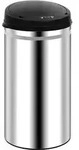vidaXL Automatischer Sensor-M&uuml;lleimer 50 L Edelstahl - Silber