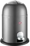 WESCO MINI MASTER M&uuml;lleimer GRAPHIT MATT mit 6 Liter Abfallvolumen und Fu&szlig;tritt /