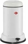 WESCO&reg; Tretabfallsammler Baseboy 15 Liter, wei&szlig; matt - Wei&szlig;