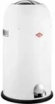 WESCO Tretabfalleimer 184631-01 KICKMASTER in WEISS mit 33 Liter Volumen /