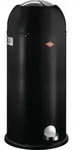 WESCO Tretabfalleimer 180731-62 KICKMASTER MAXI in Schwarz mit 40 Liter Volumen /