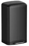 Songmics LTB01BK M&uuml;lleimer 30L mit Pedal Stahl Soft-Close luftdicht Schwarz -