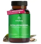Vitabay Gr&uuml;nlippmuschelextrakt 2000mg Hochdosiert - 300 Gr&uuml;nlippmuschel Kapseln mit