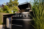 BB-S1 Outdoork&uuml;che | Gasgrill | Cool-Clean - Schwarz