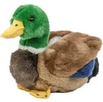 Pl&uuml;schtier Ente 20 cm gr&uuml;n/schwarz/braun/blau