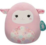 Jazwares Squishmallows Pl&uuml;schfigur Pink Lamb Lala mit Blumenohren und -bauch -...