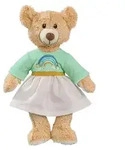Heless Kuscheltier Teddy Rainbow 32cm bunter Pl&uuml;schb&auml;r Spielzeug