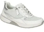 Gabor ROLLINGSOFT Damenschuhe - bequeme Schn&uuml;r- Halbschuhe wei&szlig; Freizeit NEU -