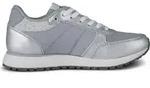 Woden Ronja Metallic Sportschuhe Grau EU 37 Damen Grau EU 37 - Grau - 37