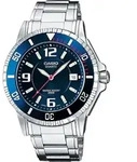 Casio Herren Armbanduhr MTD-1053D-2AVES analog - Silber/Schwarz