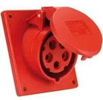 PCE Anbaudose schr&auml;g 32A 5p 6h IP44/54 (Flansch 92x100 - Lochabstand 77x85) -...