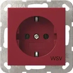 GIRA 4188108 SCHUKO-Steckdose WSV System 55 Rot gl&auml;nzend - Rot