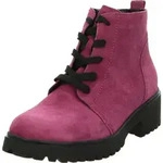Stiefelette Warmfutter mit Mehrweite (diverse B&ouml;den) H-Luise - Rot - 37,5