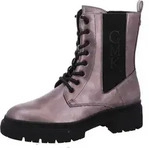 Marco Tozzi Schn&uuml;rstiefel Metallic - Grau - 36