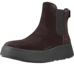 FITFLOP FitFlop F-Mode Suede Flatform Chelsea Boots BROWN 38 - Braun - 38